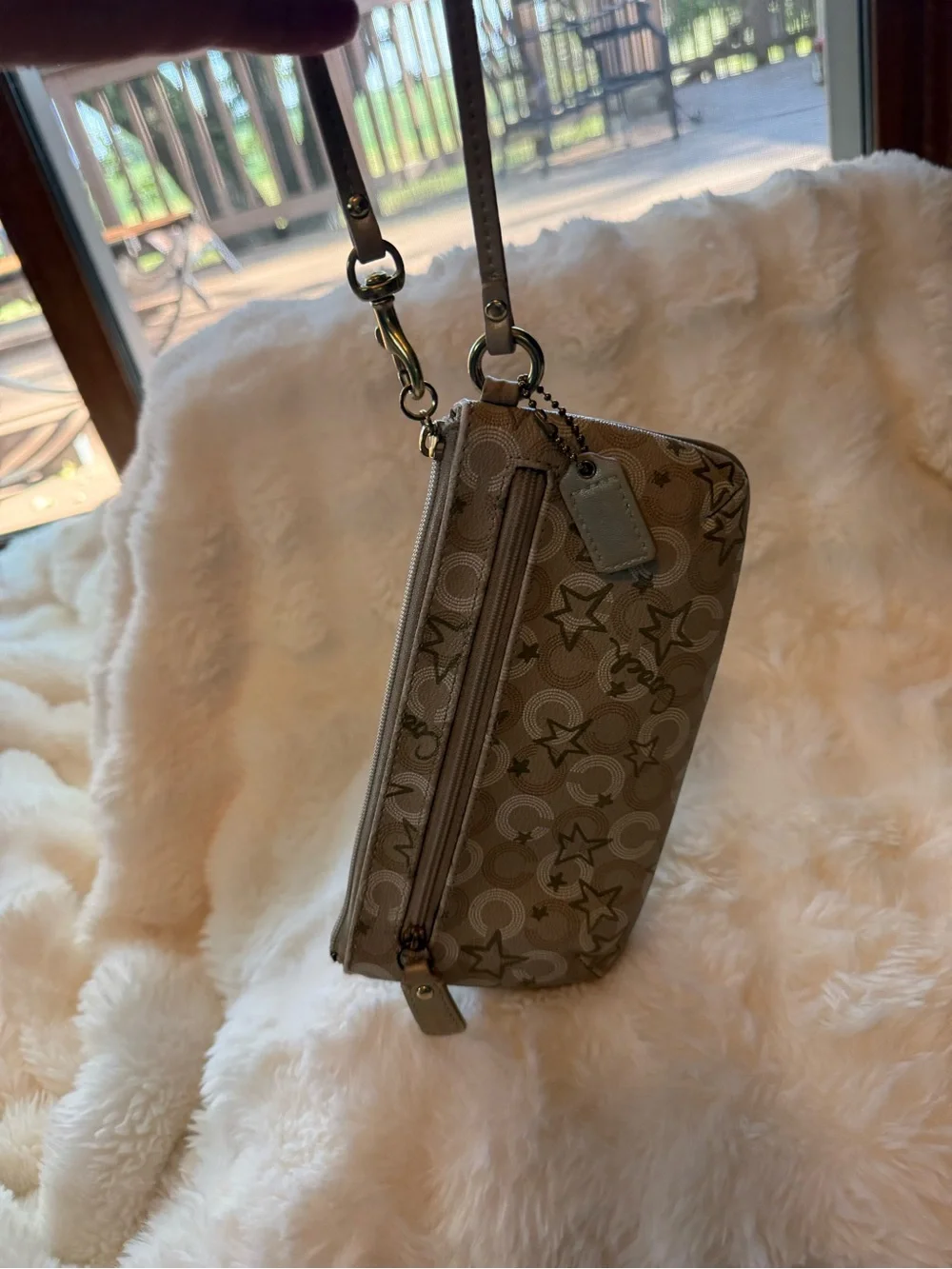 Coach wristlet clutch
